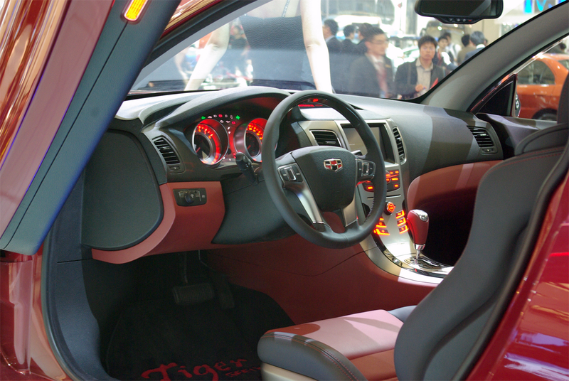 Illustration for article titled Geely GT Tiger: Chinese Super Car Gets Interior, New Name